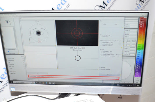 Refurbished Oculus Pentacam with CSP Corneal Scheimpflug topographer offered by Visumed Equipment