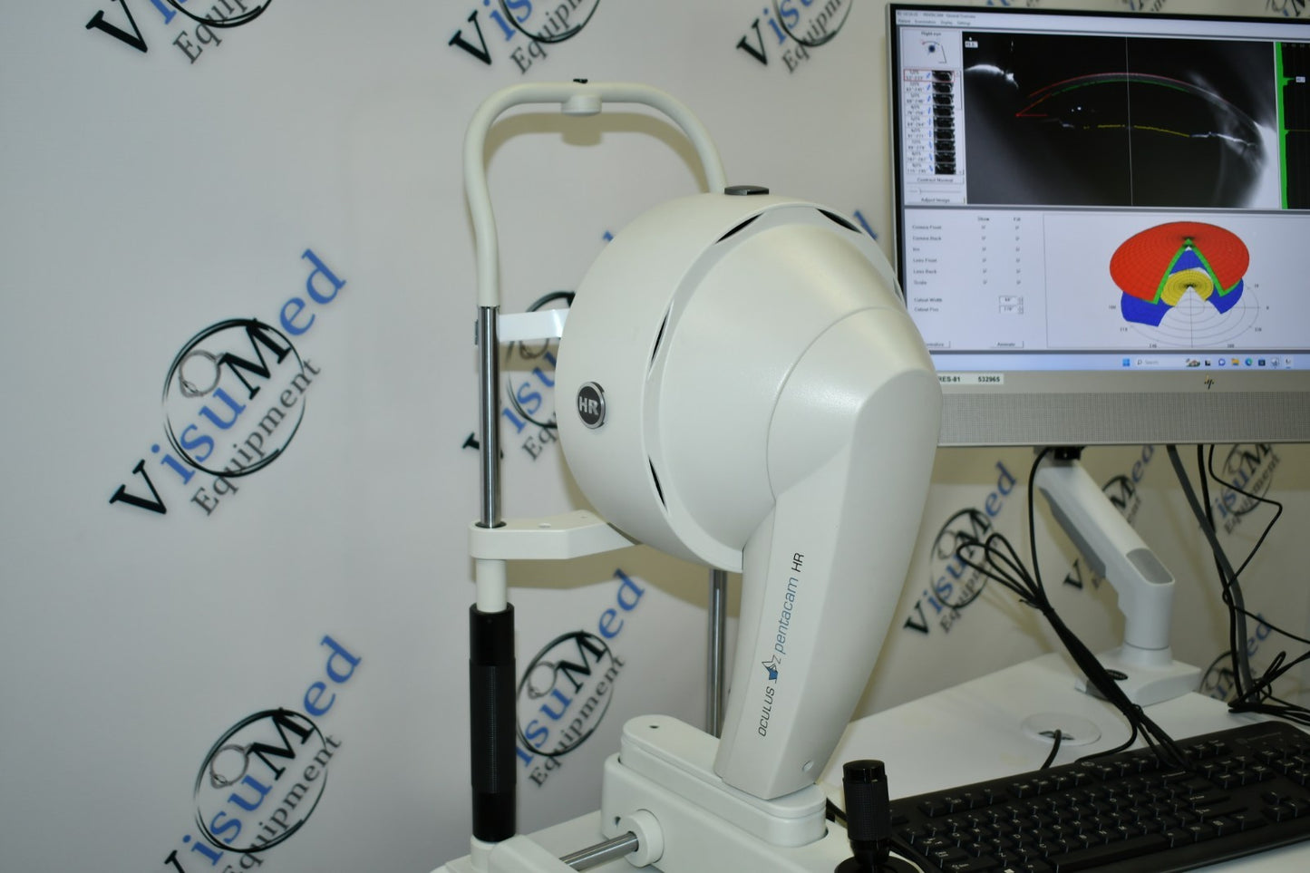 Refurbished Oculus Pentacam HR Corneal Scheimpflug topographer offered by Visumed Equipment
