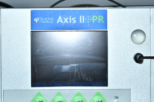 Refurbished QUANTEL MEDICAL AXIS II PR Ultrasound A-Scan Biometer offered by Visumed Equipment