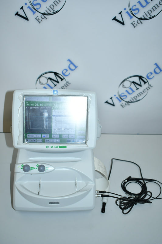 Refurbished Nidek Echoscan US-500 A scan Pachymeter ophthalmic ultrasound offered by Visumed Equipment
