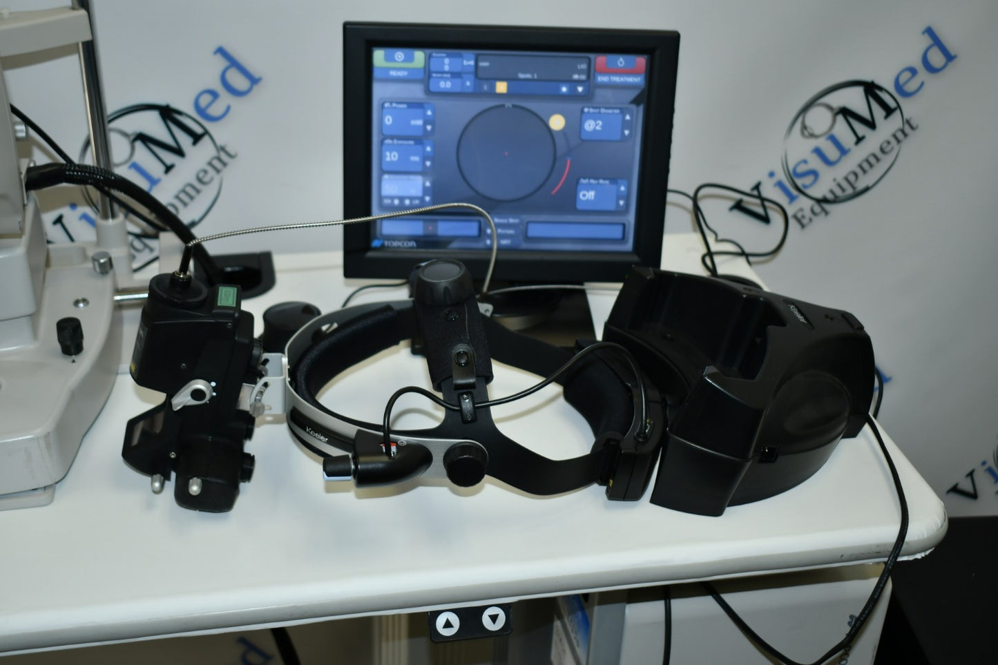 Refurbished Topcon Pascal Synthesis 532 green laser with LIO offered by Visumed Equipment