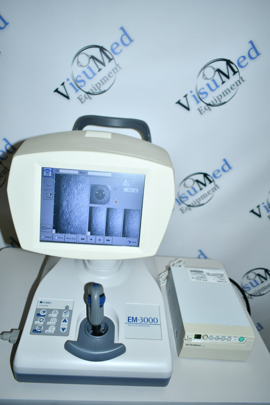 Refurbished Tomey EM-3000 Specular endothelial microscope offered by Visumed Equipment