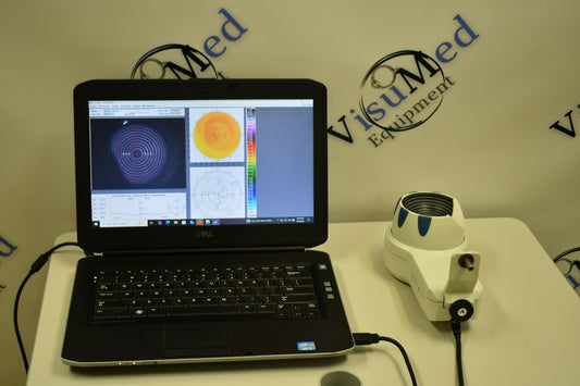 Refurbished Oculus Easygraph Corneal topographer portable and slitlamp mountable offered by Visumed Equipment