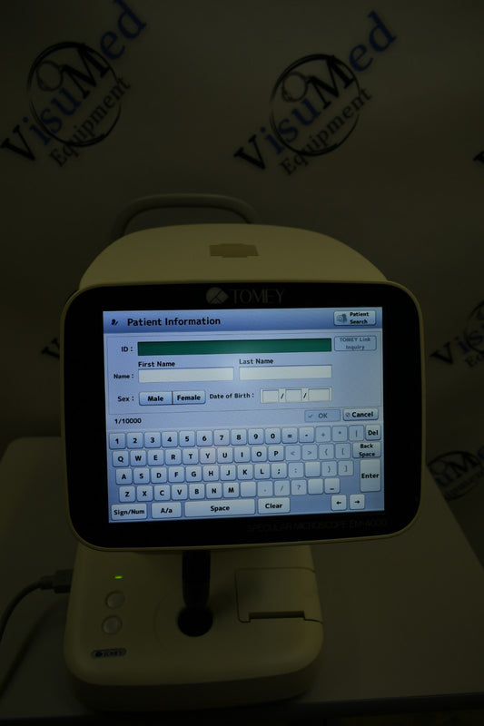 Refurbished Tomey EM-4000 Specular endothelial microscope offered by Visumed Equipment