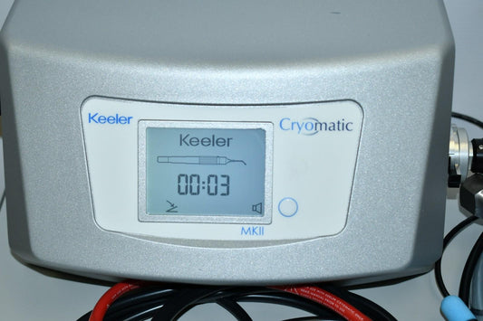 Keeler Cryomatic MK-II Ophthalmic Cryo with 2 retinal probes