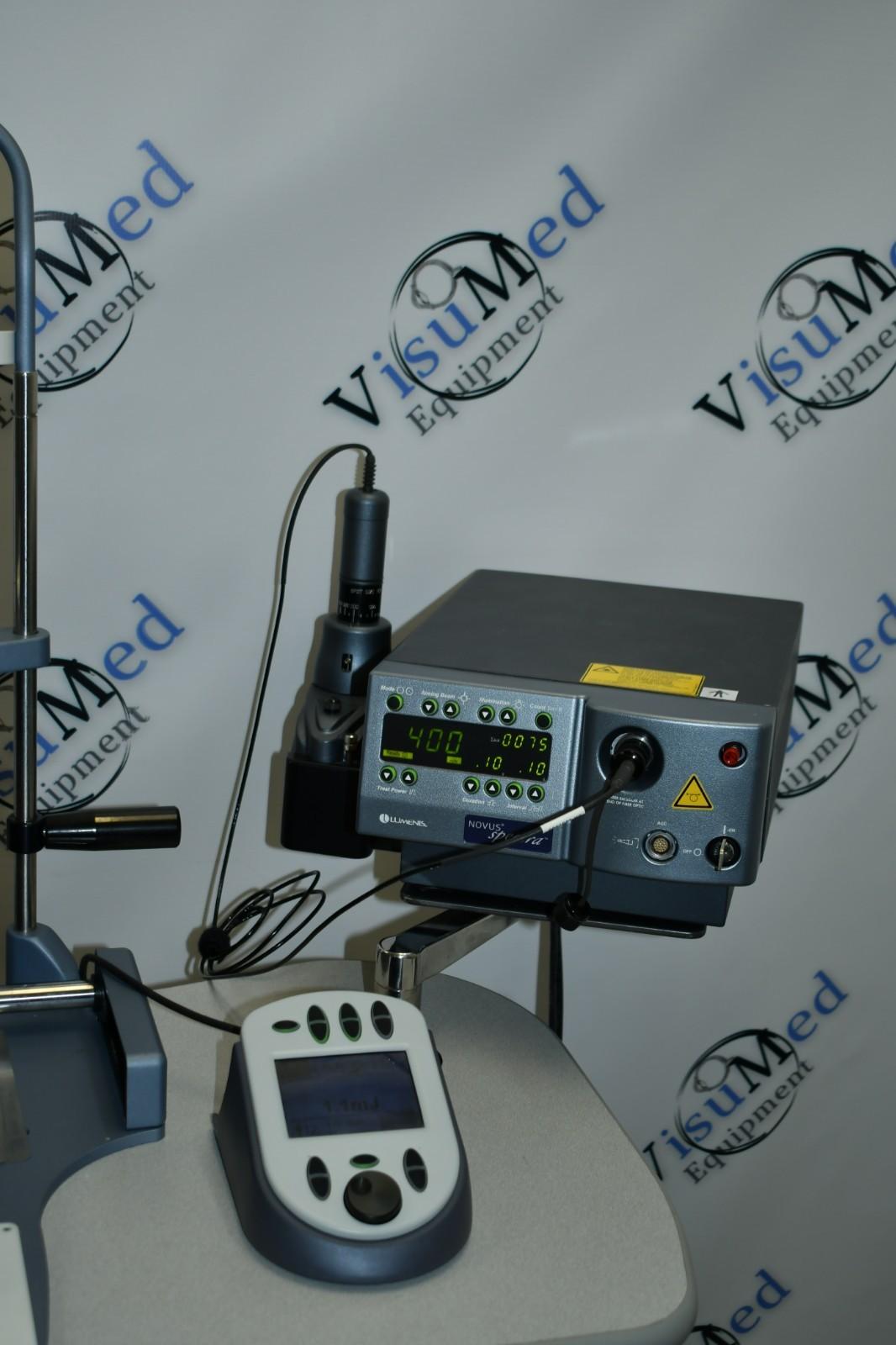 Lumenis Selecta Trio SLT/YAG/Green Combination Ophthalmic Laser with Power Table