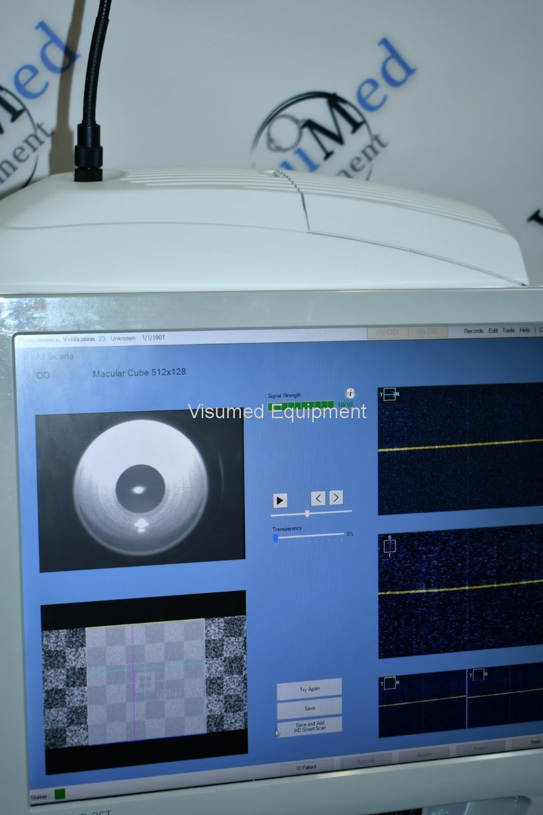Zeiss Cirrus 500 OCT with Table, Windows 10