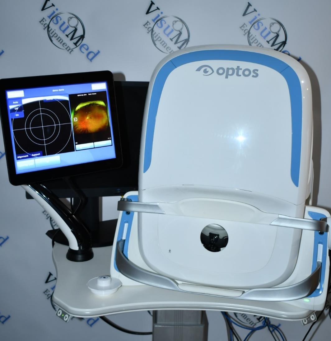 Refurbished Optos California RG AF FFA ICG retinal Camera offered by Visumed Equipment