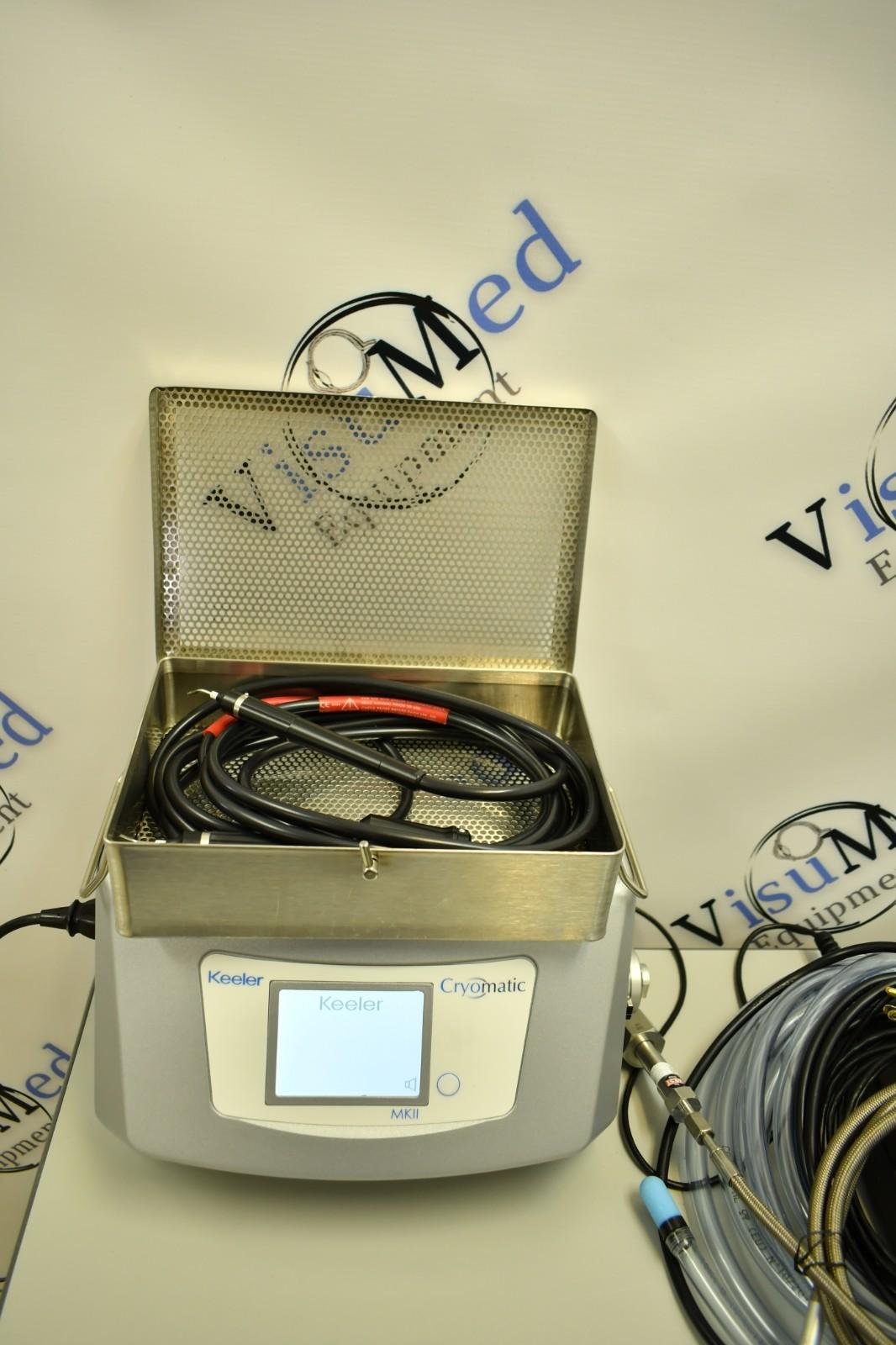 Keeler Cryomatic MK-II Ophthalmic Cryo with 2 retinal probes