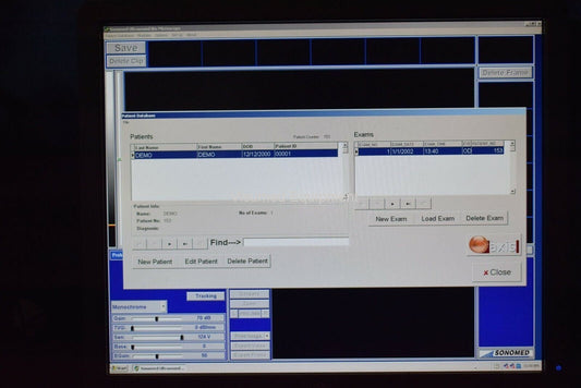 Refurbished Sonomed Vumax II UBM Ophthalmic Ultrasound Biomicroscopy Glaucoma offered by Visumed Equipment