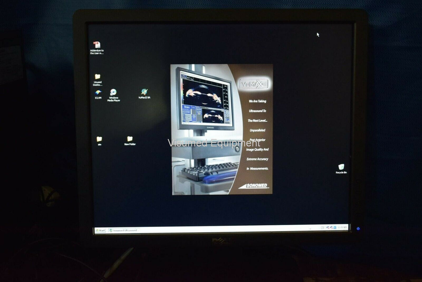 Refurbished Sonomed Vumax II UBM Ophthalmic Ultrasound Biomicroscopy Glaucoma offered by Visumed Equipment
