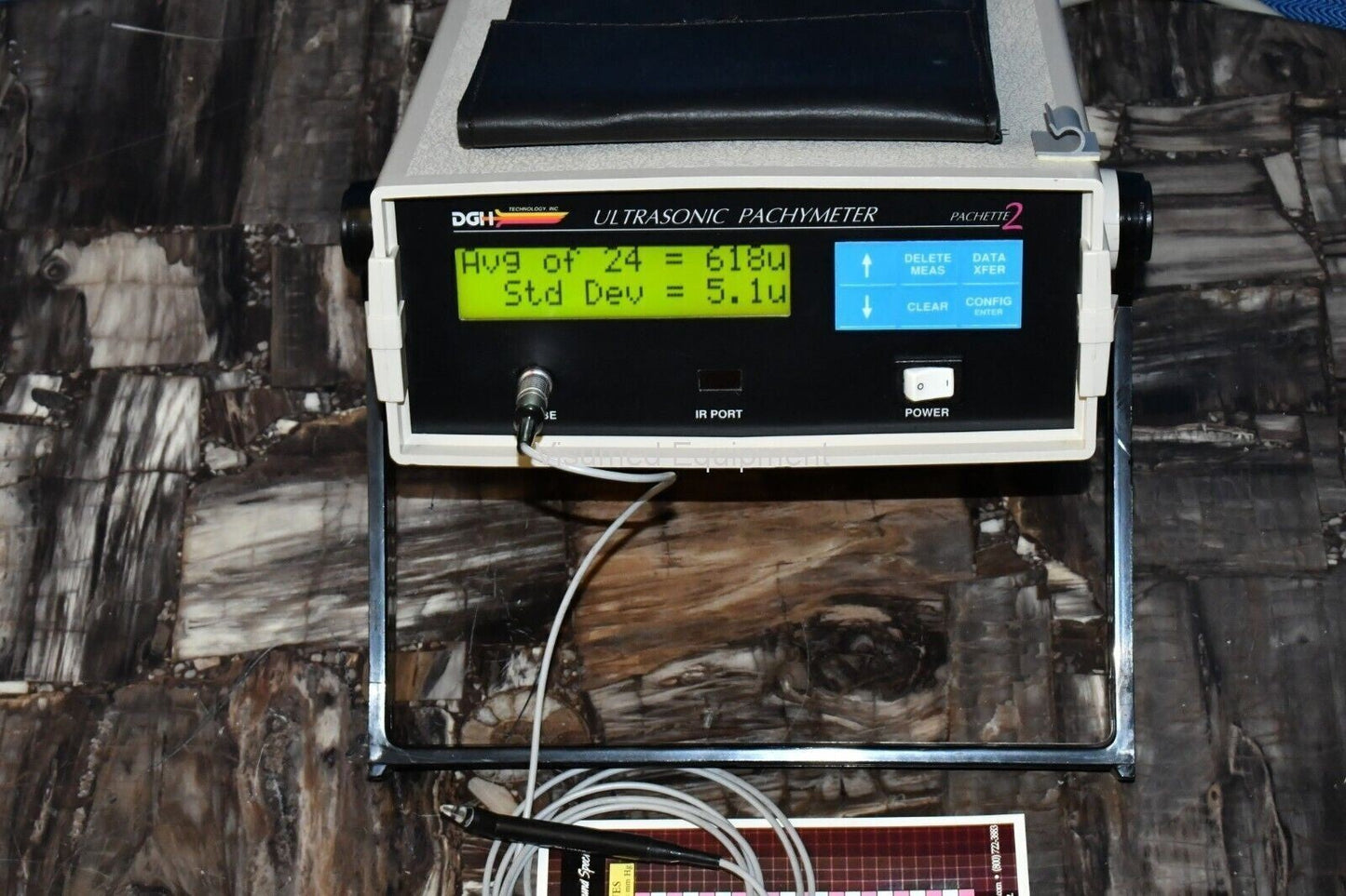 Refurbished DGH Technology Inc. Pachette 2 Ultrasonic Pachymeter offered by Visumed Equipment