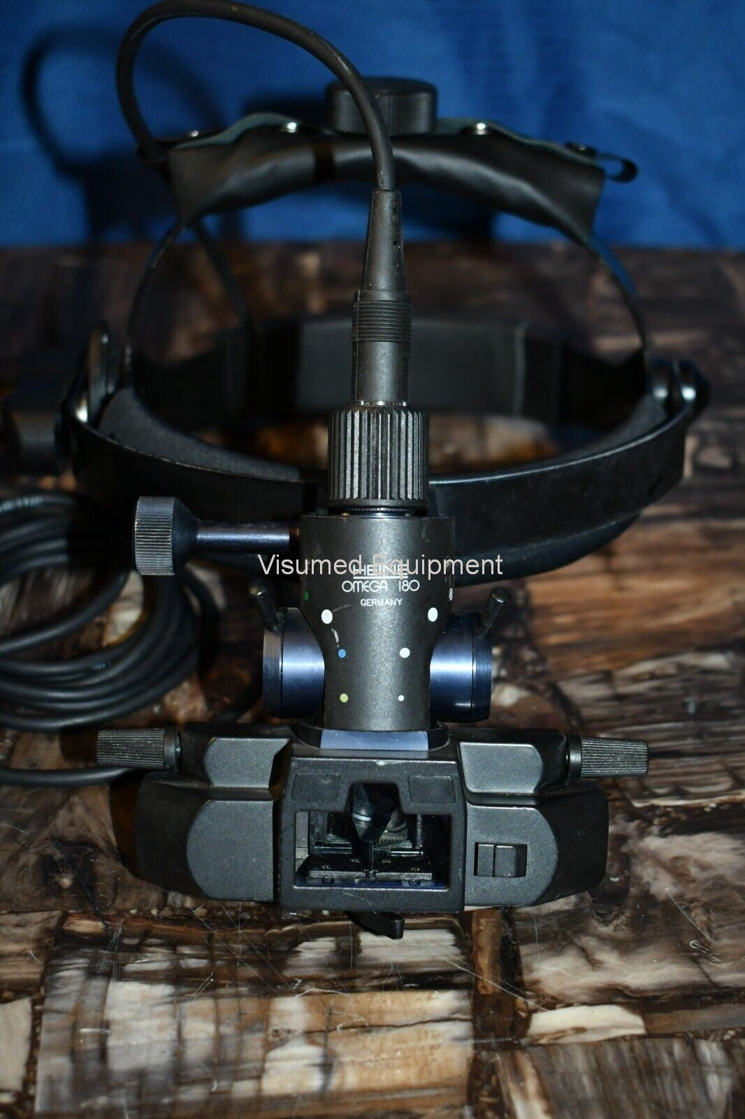 Refurbished Heine Omega 180 Wired BIO Binocular Indirect Ophthalmoscope with EN-30 power offered by Visumed Equipment