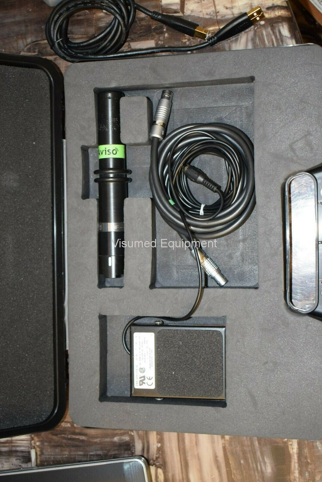 Refurbished Quantel Aviso UBM ophthalmic ultrasound offered by Visumed Equipment