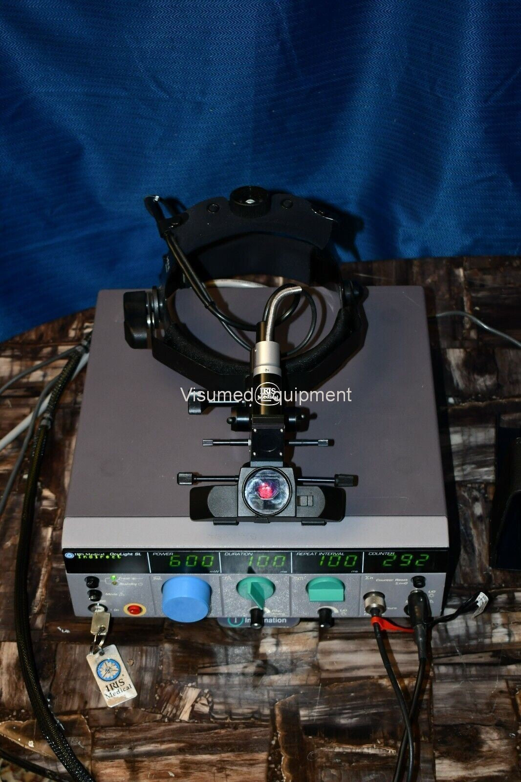 Refurbished Iridex SL infrared laser with LIO Laser indirect ophthalmoscope offered by Visumed Equipment