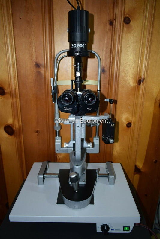 Refurbished Haag Streit BQ 900 Slit Lamp with Goldmann Tonometer offered by Visumed Equipment