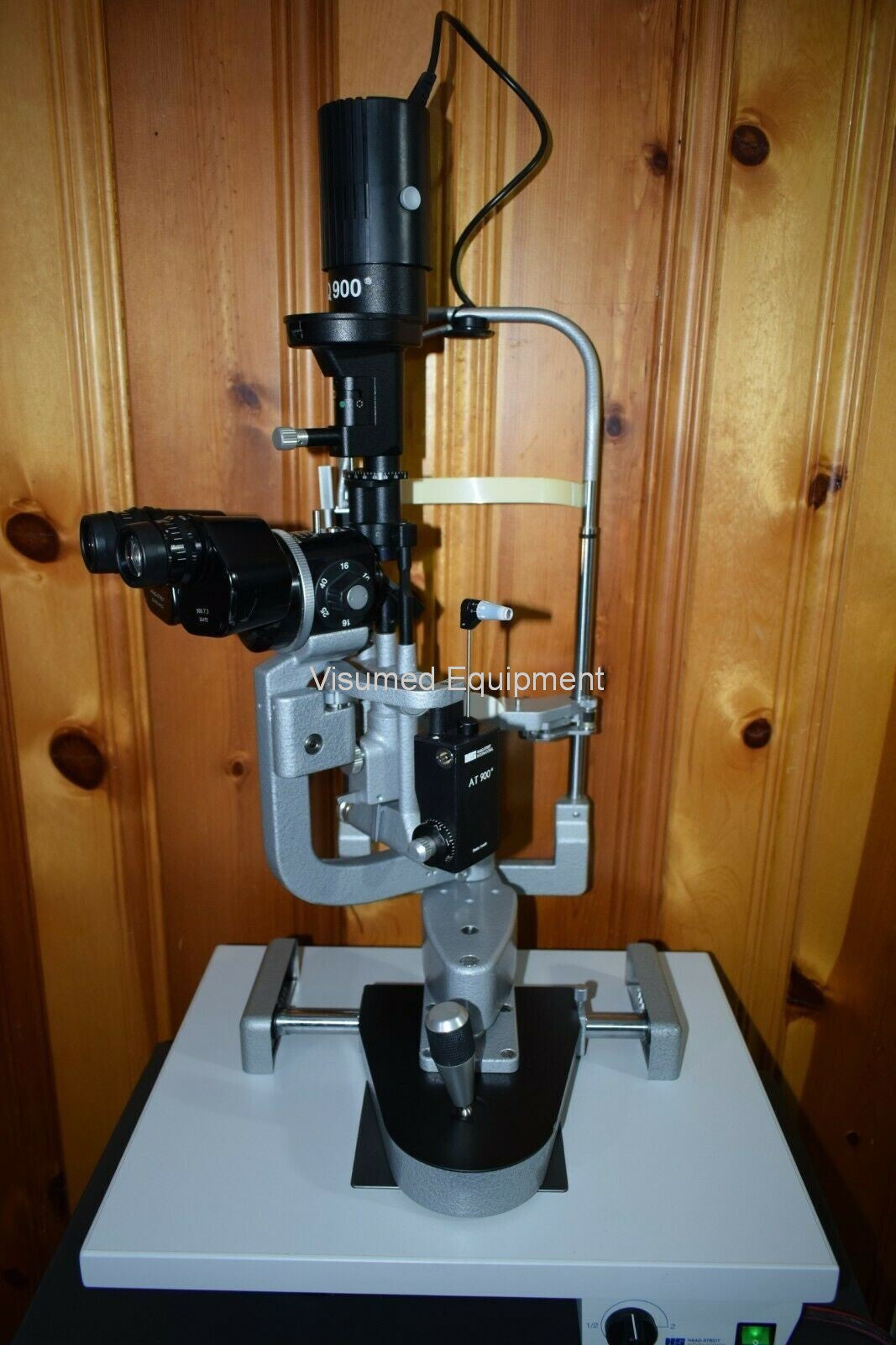 Refurbished Haag Streit BQ 900 Slit Lamp with Goldmann Tonometer offered by Visumed Equipment