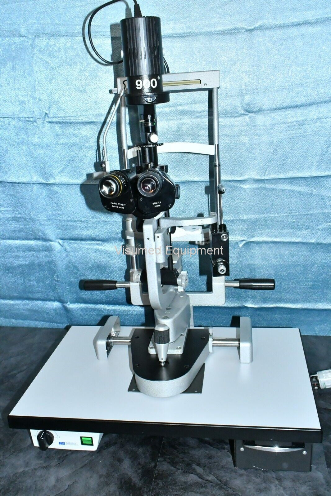 Refurbished Haag Streit BQ 900 Slit Lamp with Goldmann Tonometer offered by Visumed Equipment