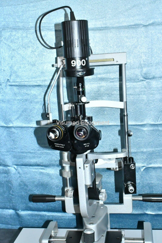 Refurbished Haag Streit BQ 900 Slit Lamp with Goldmann Tonometer offered by Visumed Equipment