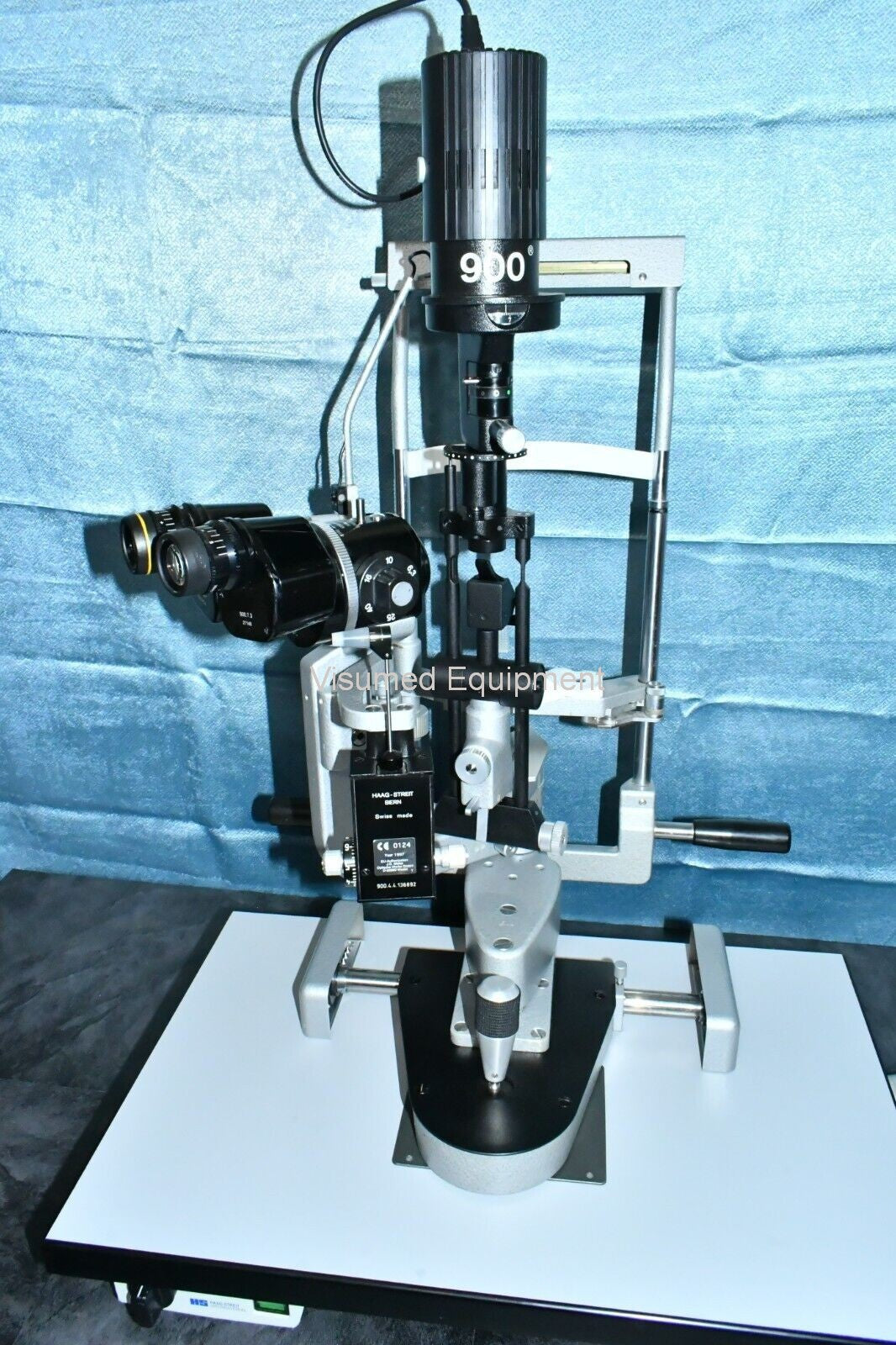 Refurbished Haag Streit BQ 900 Slit Lamp with Goldmann Tonometer offered by Visumed Equipment