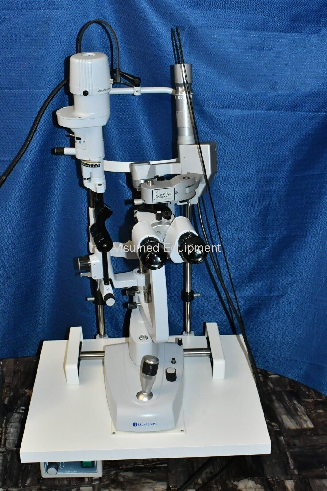 Refurbished Quantel Supra Scan 577 micropulse yellow Pattern Laser with Haag Streit Adapter offered by Visumed Equipment
