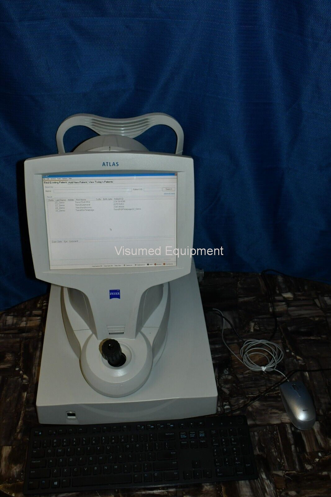 Refurbished ZEISS Atlas 9000 Corneal Topographer System offered by Visumed Equipment