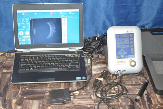 Refurbished Quantel Medical Aviso A and B scan Ultrasound complete offered by Visumed Equipment