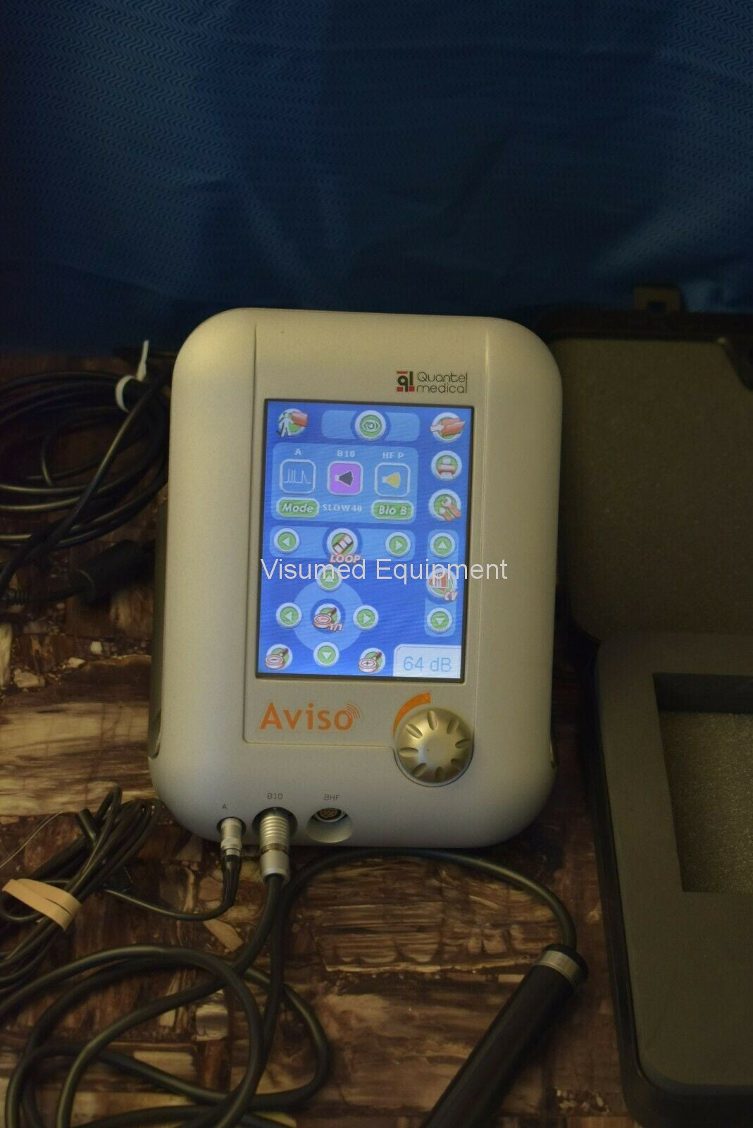 Refurbished Quantel Medical Aviso A and B scan Ultrasound complete offered by Visumed Equipment