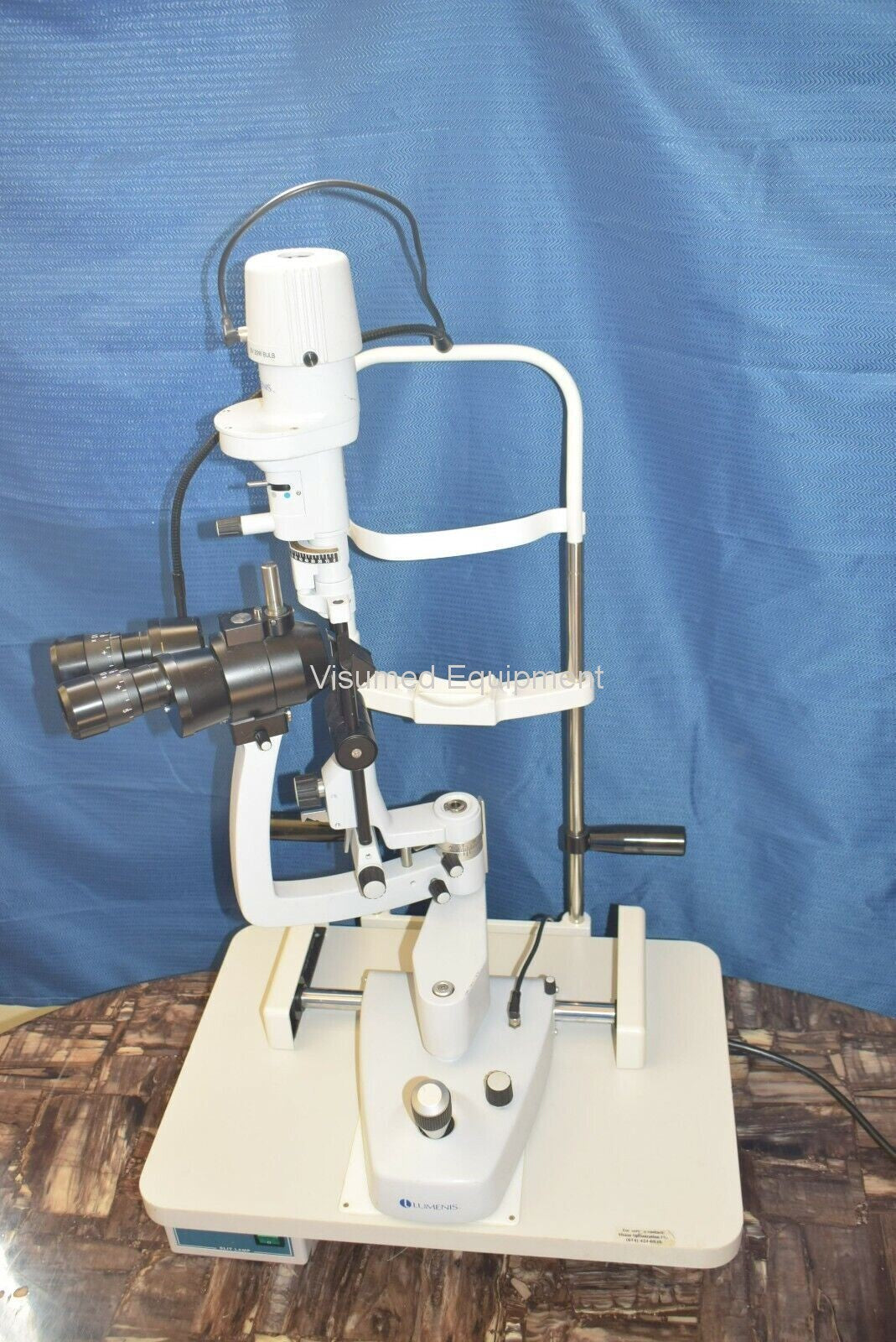 Refurbished Lumenis CSO Haag Streit style laser slitlamp SL-990 3X offered by Visumed Equipment