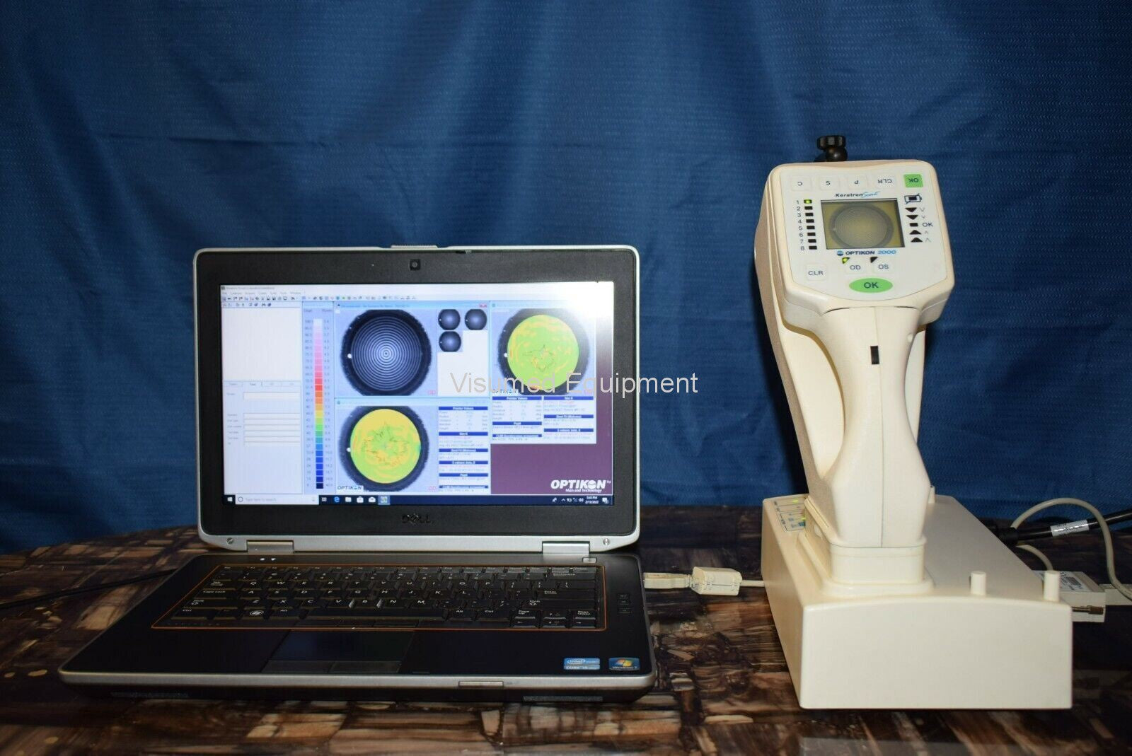 Refurbished Optikon Keratron Scout Corneal Topographer offered by Visumed Equipment