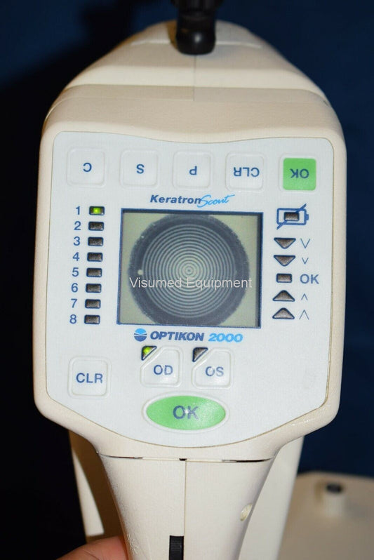 Refurbished Optikon Keratron Scout Corneal Topographer offered by Visumed Equipment