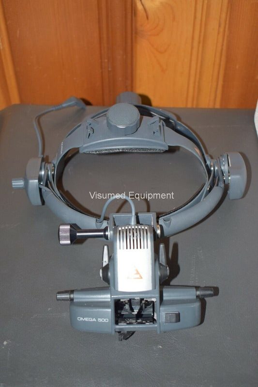 Refurbished Heine Omega 500 Unplugged Indirect Ophthalmoscope & New Battery and wall charger offered by Visumed Equipment