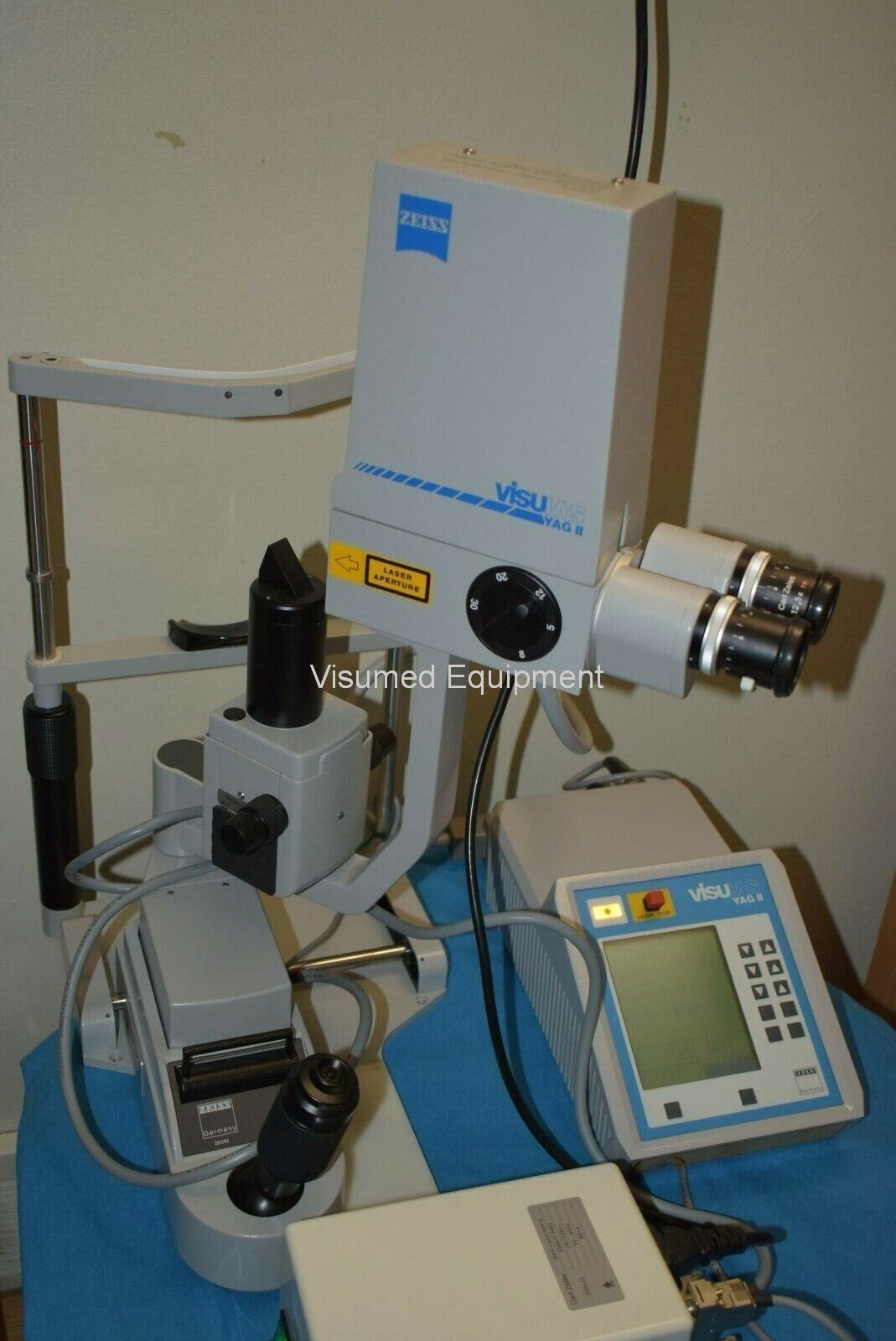 Refurbished Zeiss yag II laser full energy offered by Visumed Equipment