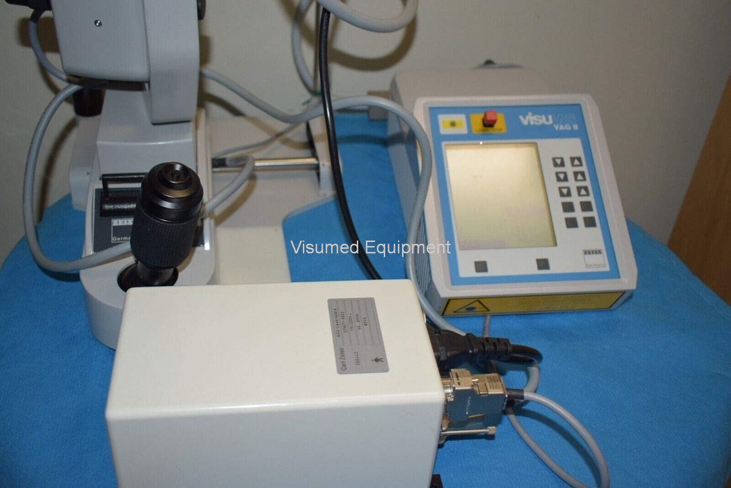Refurbished Zeiss yag II laser full energy offered by Visumed Equipment