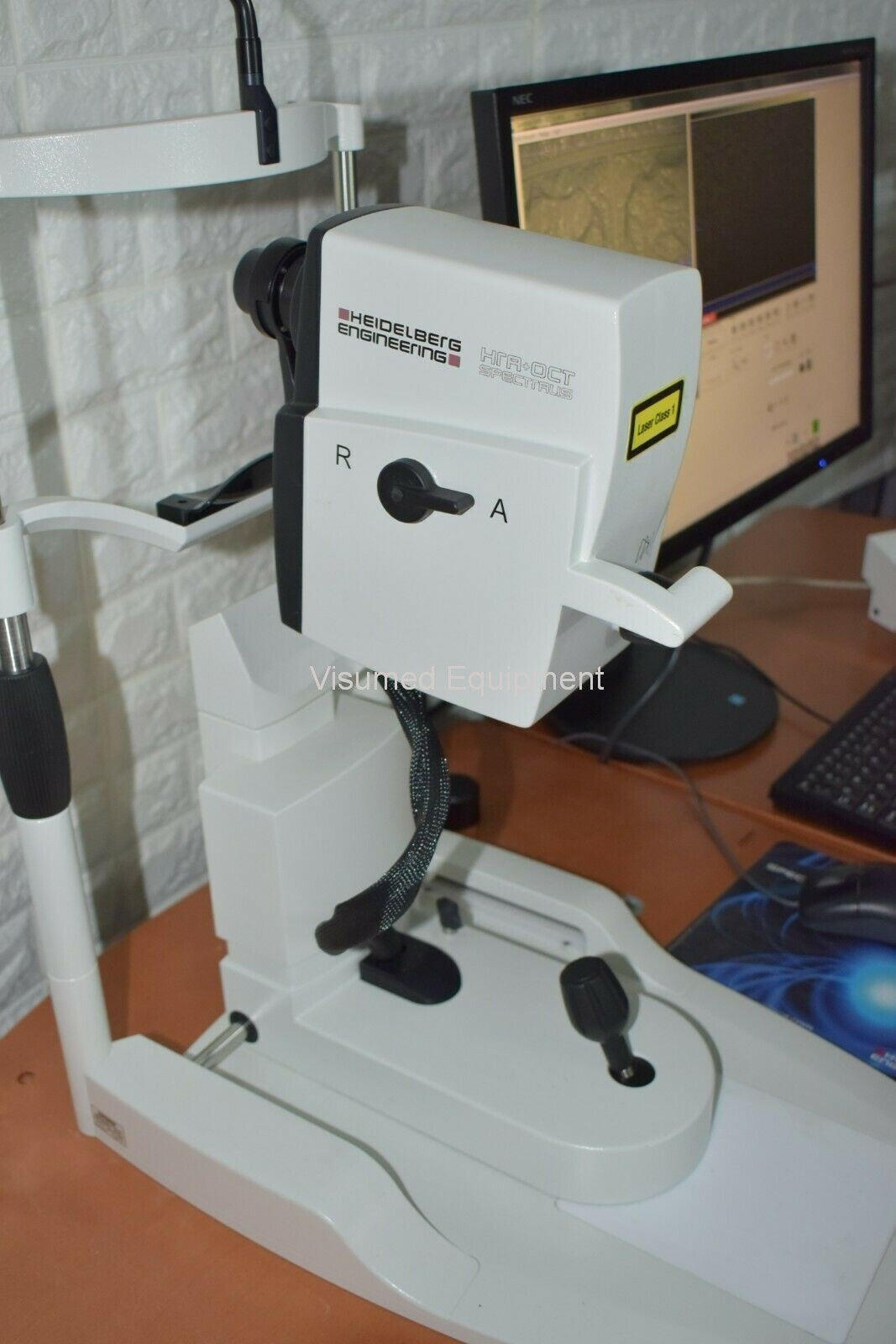 Refurbished Heidelberg Spectralis OCT HRA 6 mode camera with IR Blue Peak, ICG and FFA offered by Visumed Equipment