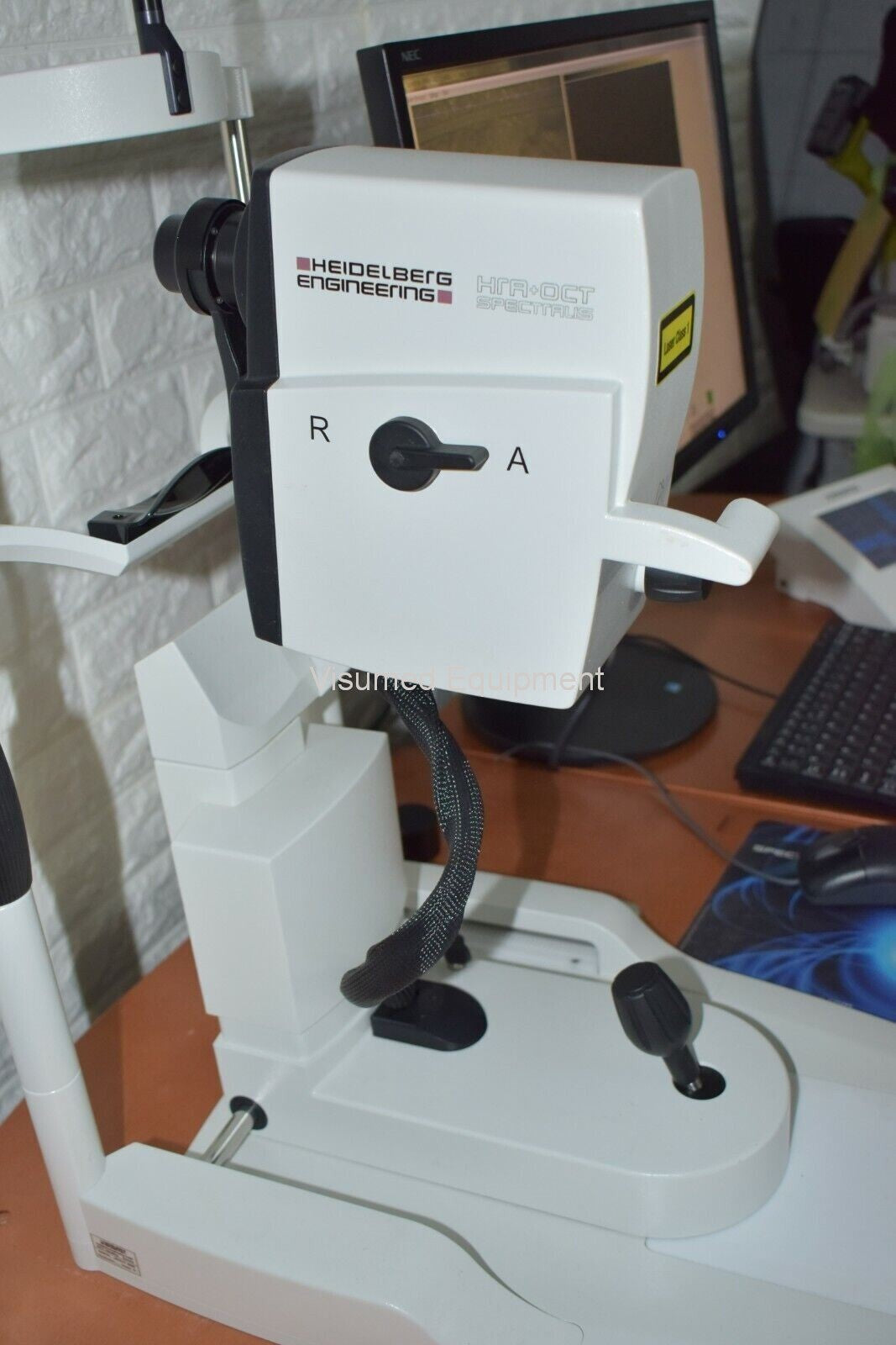 Refurbished Heidelberg Spectralis OCT HRA 6 mode camera with IR Blue Peak, ICG and FFA offered by Visumed Equipment
