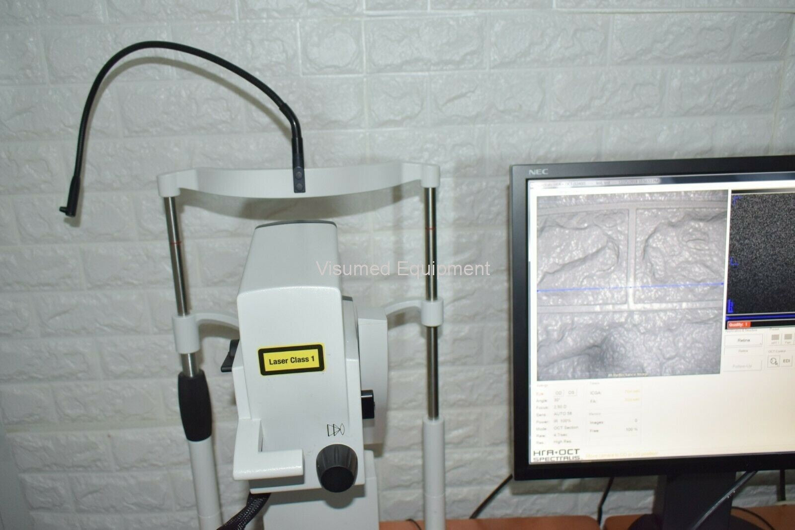 Refurbished Heidelberg Spectralis OCT HRA 6 mode camera with IR Blue Peak, ICG and FFA offered by Visumed Equipment