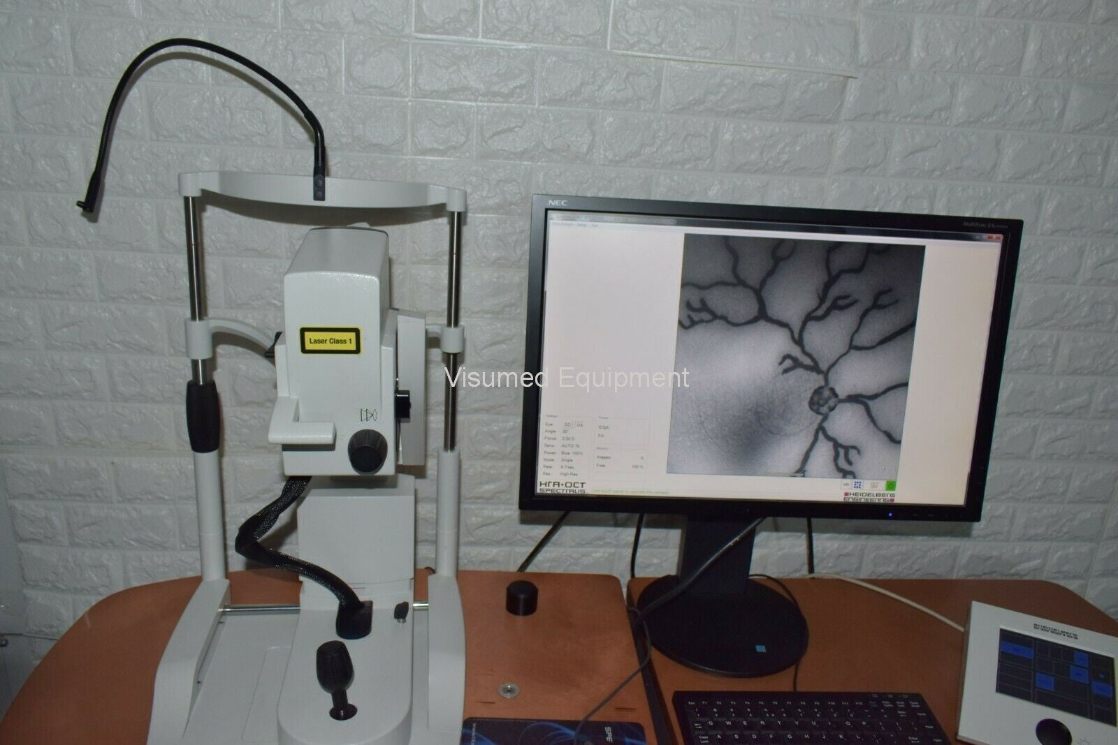 Refurbished Heidelberg Spectralis OCT HRA 6 mode camera with IR Blue Peak, ICG and FFA offered by Visumed Equipment