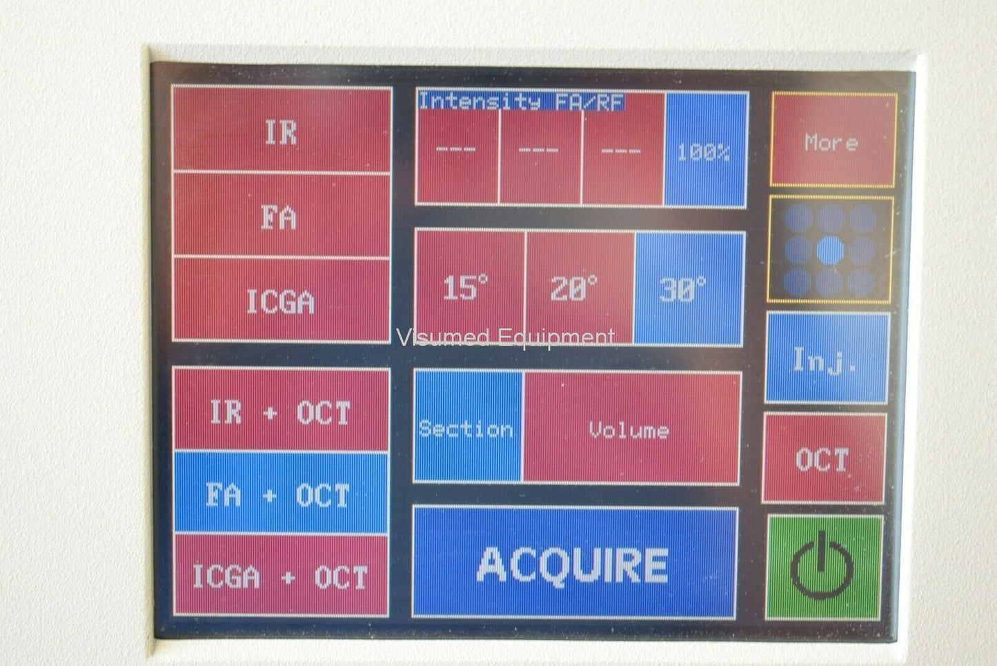 Refurbished Heidelberg Spectralis OCT HRA 6 mode camera with IR Blue Peak, ICG and FFA offered by Visumed Equipment