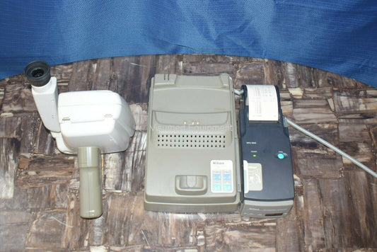 Refurbished Righton/Nikon Retinomax 2 autorefractor with charger and printer offered by Visumed Equipment