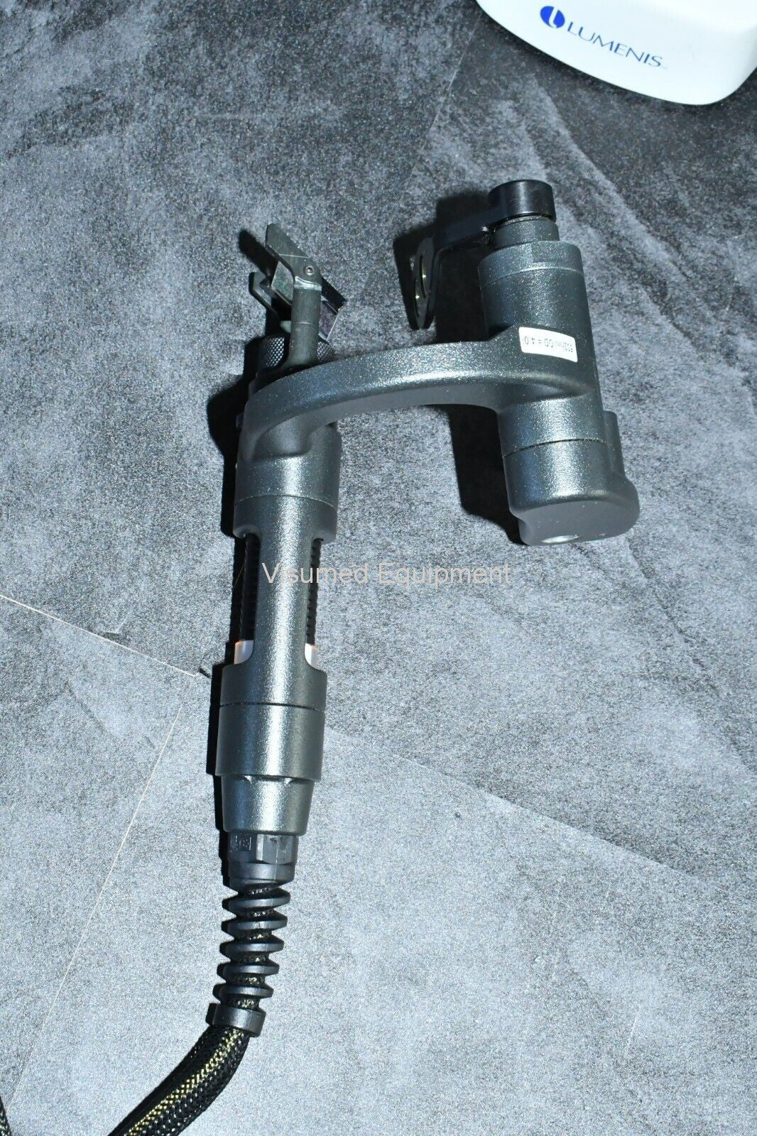 Refurbished Ellex Solitaire Green laser with Haag Streit Adapter and storage case offered by Visumed Equipment
