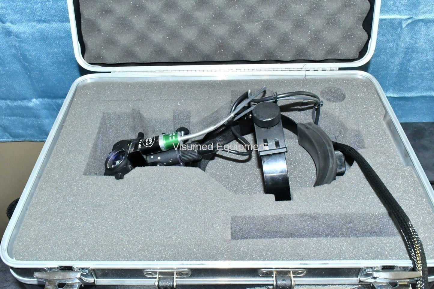 Refurbished Iridex GLx with LIO Plus Laser indirect ophthalmoscope and case offered by Visumed Equipment