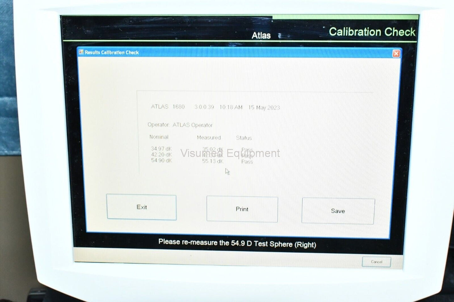 Refurbished Zeiss Atlas 9000 Corneal Topographer offered by Visumed Equipment