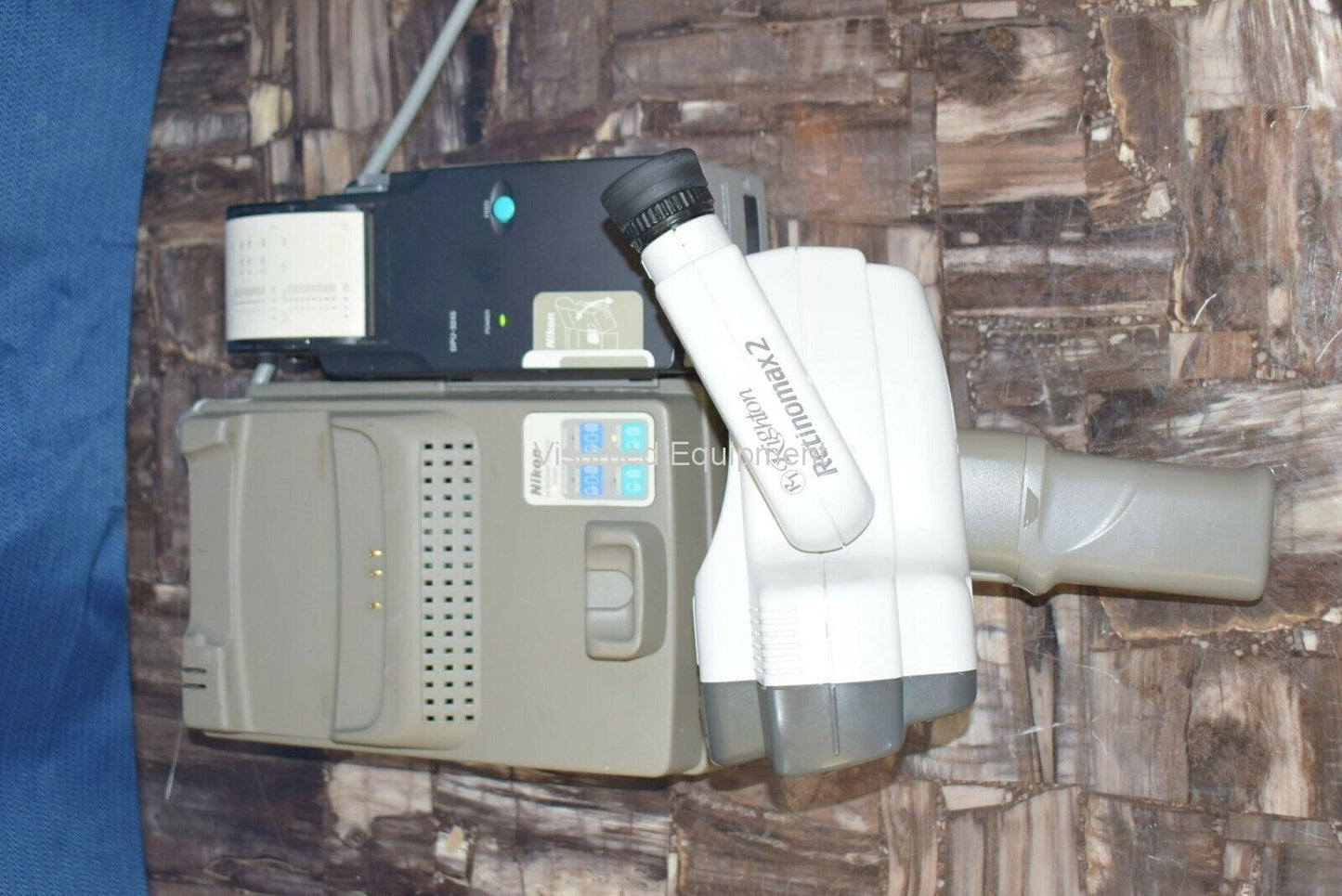 Refurbished Righton/Nikon Retinomax 2 autorefractor with charger and printer offered by Visumed Equipment