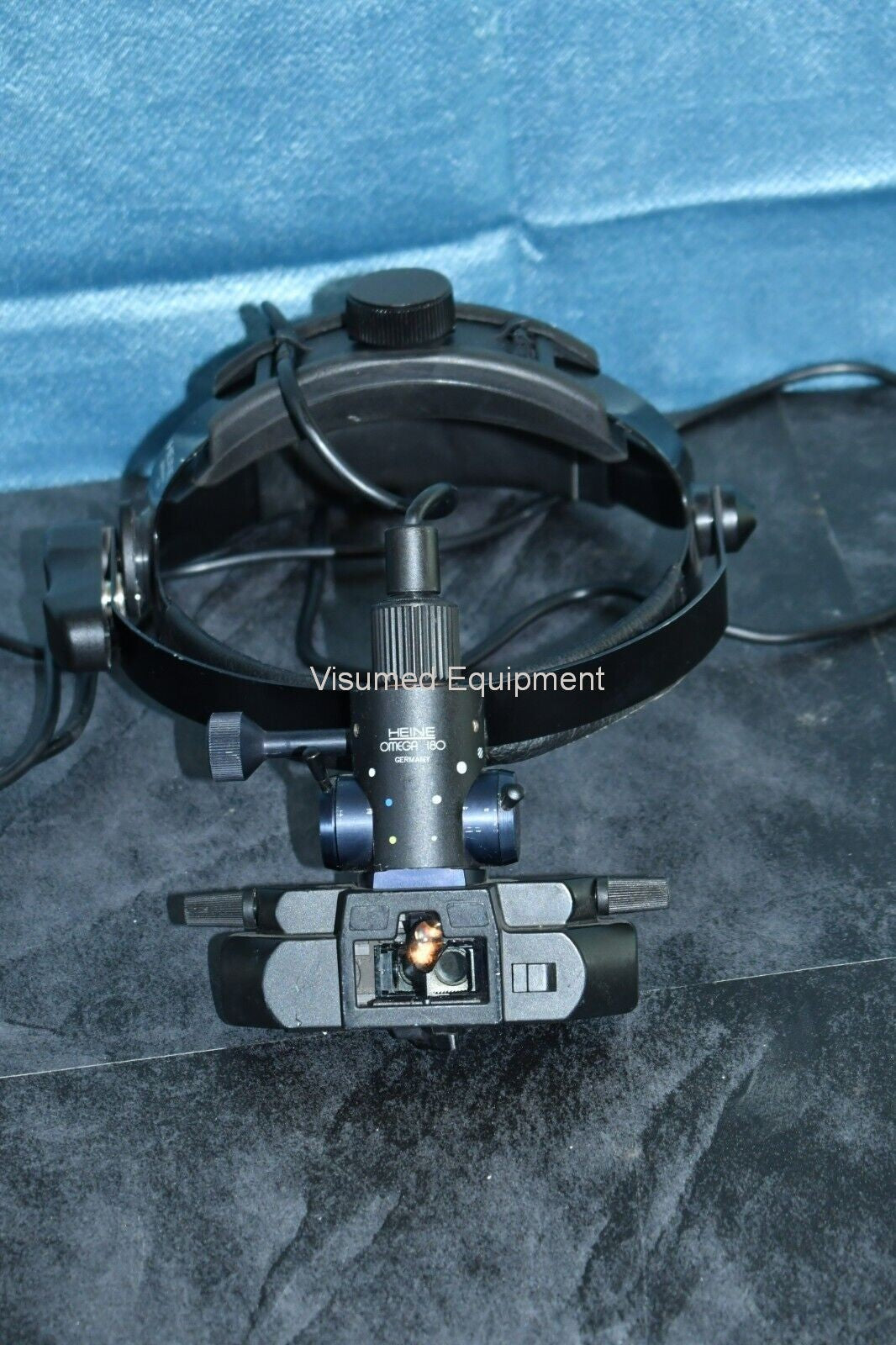 Refurbished Heine Omega 180 Wired BIO Binocular Indirect Ophthalmoscope with EN-30 power offered by Visumed Equipment