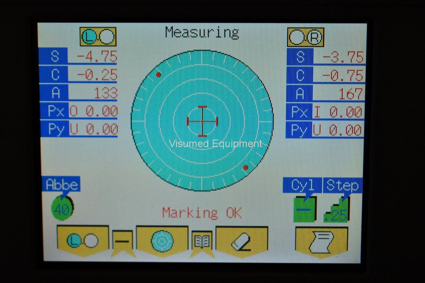 Refurbished REICHERT AL-500 AutoLensometer Lensmeter offered by Visumed Equipment