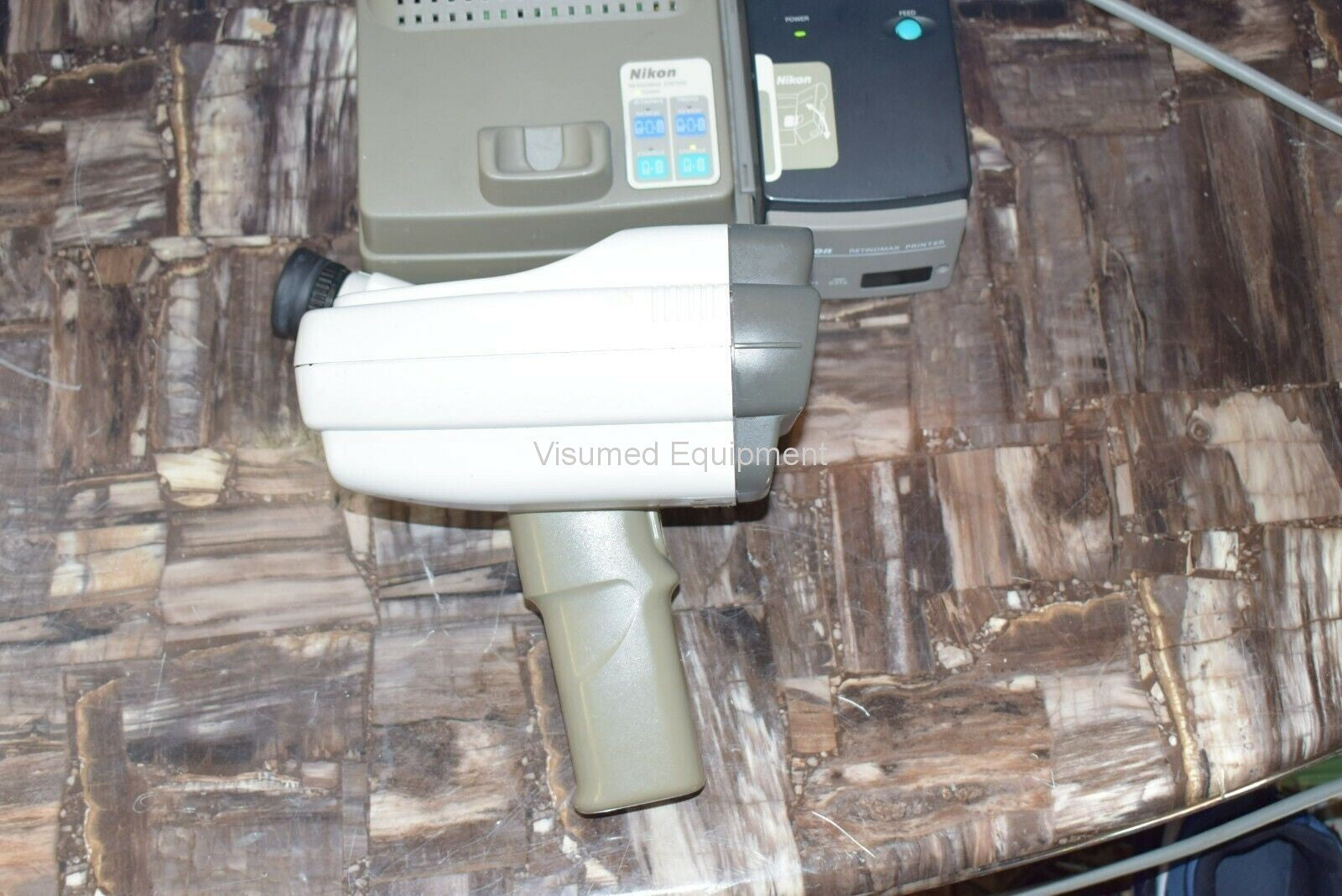Refurbished Righton/Nikon Retinomax 2 autorefractor with charger and printer offered by Visumed Equipment
