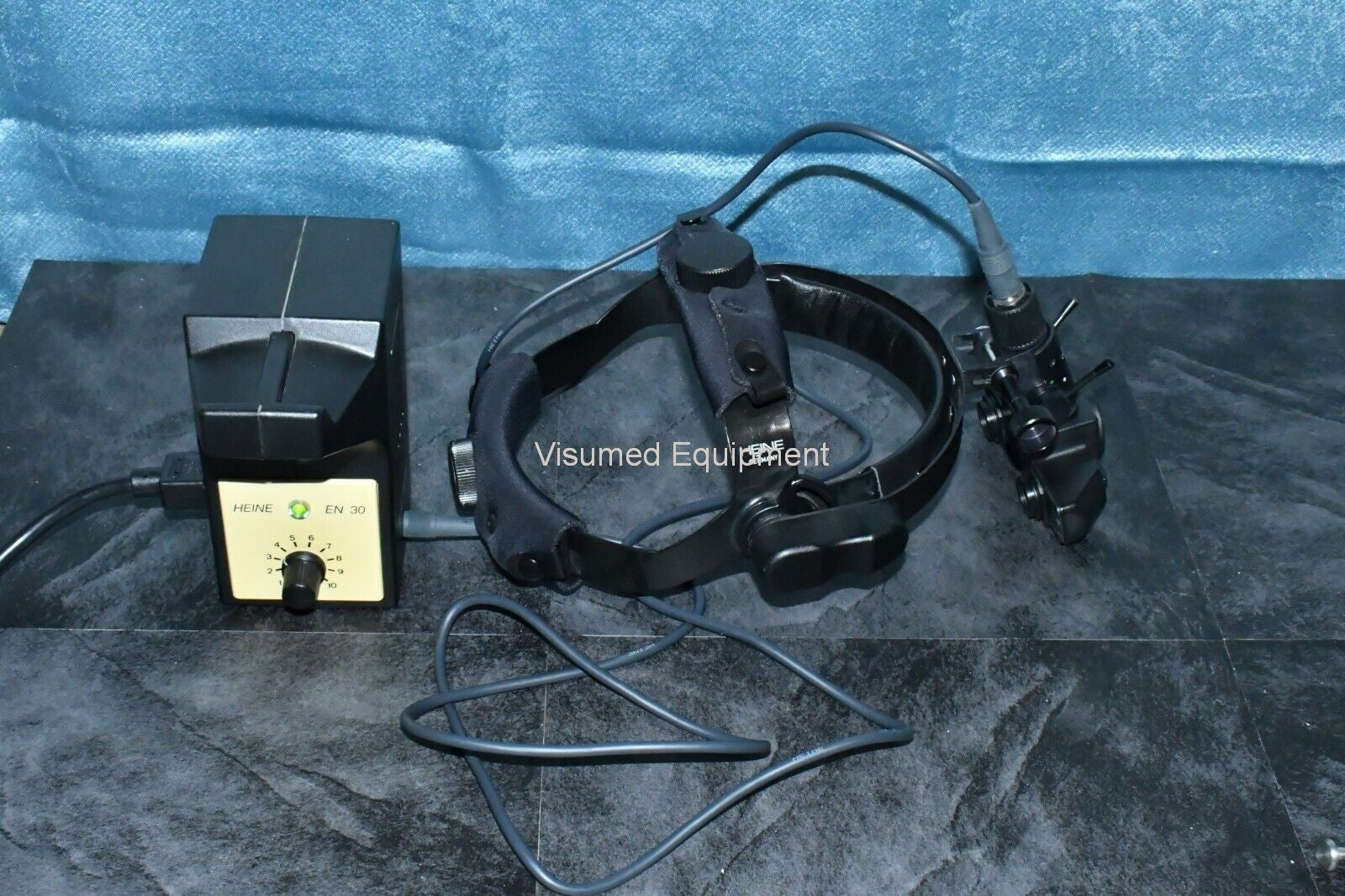 Refurbished Heine Omega 150 Wired BIO Binocular Indirect Ophthalmoscope with EN-30 power offered by Visumed Equipment