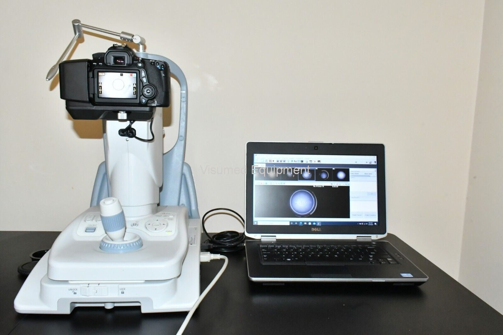 Refurbished Canon CR-2 Autofocus (AF) Retinal Camera + laptop windows 10 & Canon Software offered by Visumed Equipment