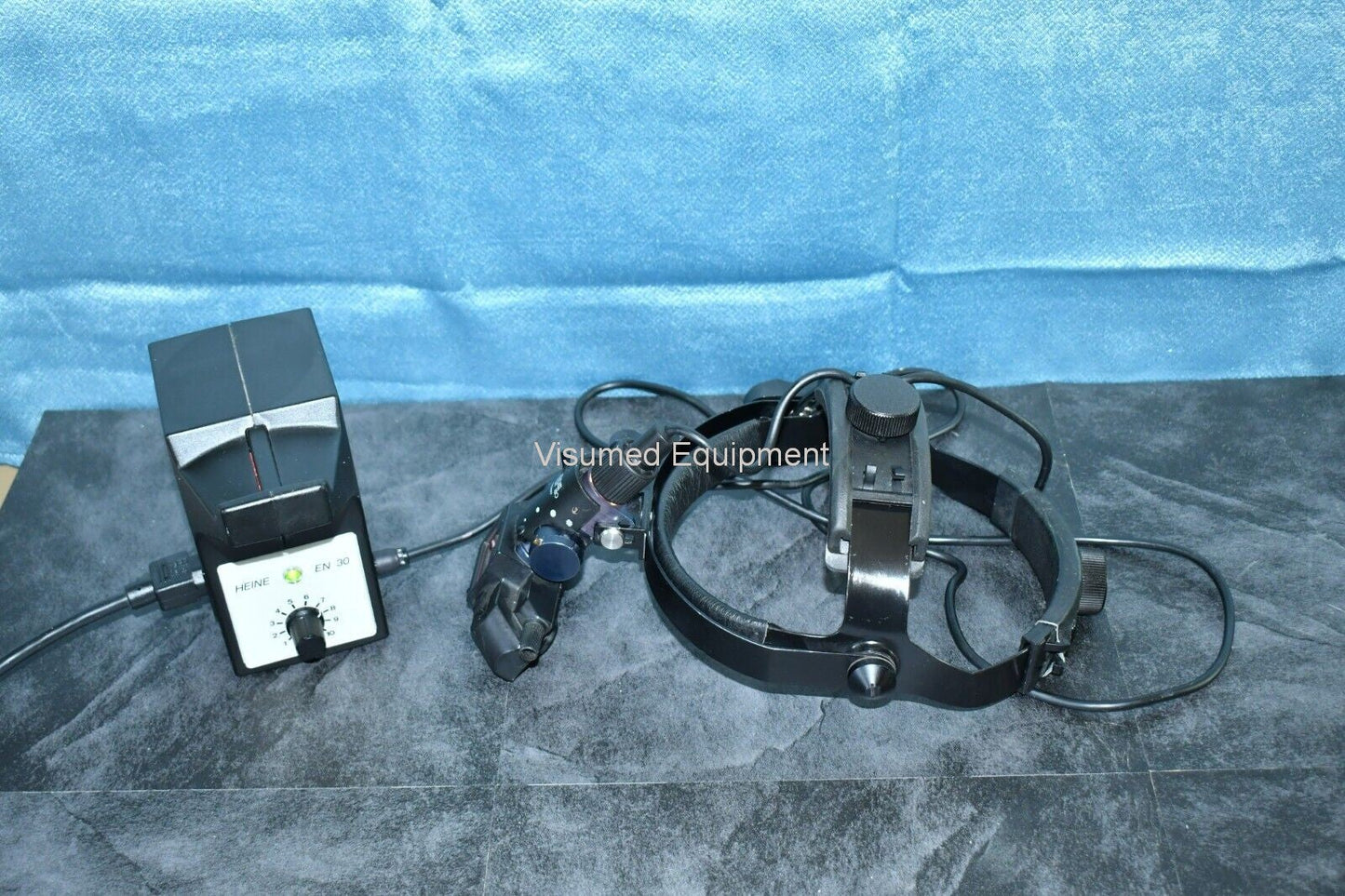 Refurbished Heine Omega 180 Wired BIO Binocular Indirect Ophthalmoscope with EN-30 power offered by Visumed Equipment